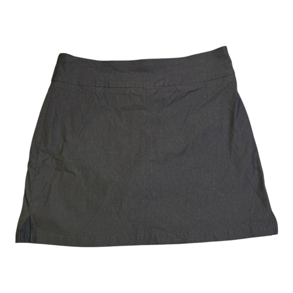 Rafaella Women’s Black Super Stretchy Mini Skort Size XL